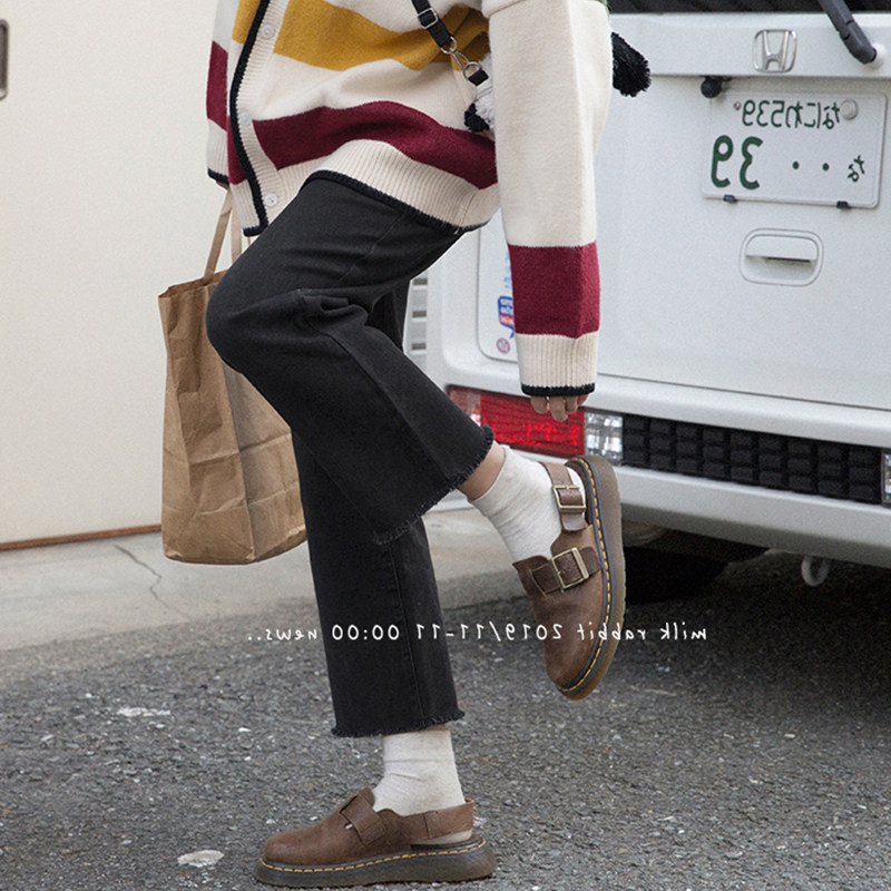 2022早春新款女装大码牛仔裤女宽松直筒九分裤适合胖胖女孩的裤子,女装/女士精品,大码连衣裙,淘宝优惠券,粉丝福利购,淘宝优惠卷