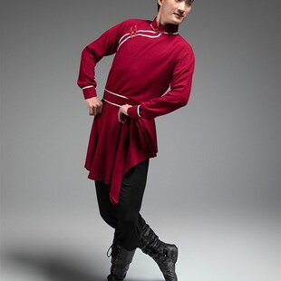 定制蒙古服装新男款演出服装群舞成人内蒙藏族舞蹈服少数民族舞蹈