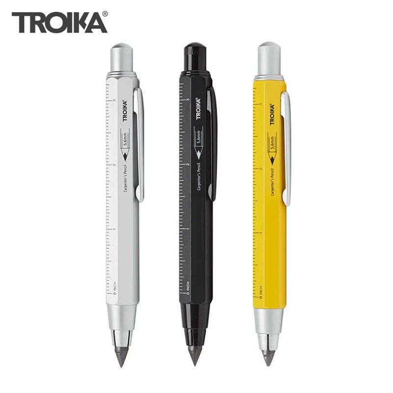 德国Troika拓意卡金属绘图自动铅笔美术 木工粗芯便携式书写5.6mm,文具电教/文化用品/商务用品,铅笔/自动铅笔,淘宝优惠券,粉丝福利购,淘宝优惠卷