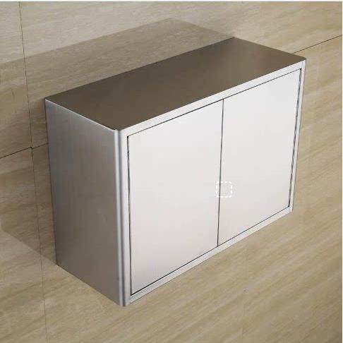 304不锈钢浴室吊柜墙壁柜厨房橱柜碗柜储物柜 阳台简约置物收纳柜