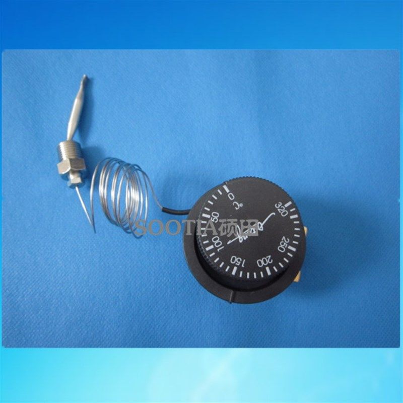 开水桶蒸煮炉温控器炸炉铁板烧温控带机械式调温器带防水密封螺丝