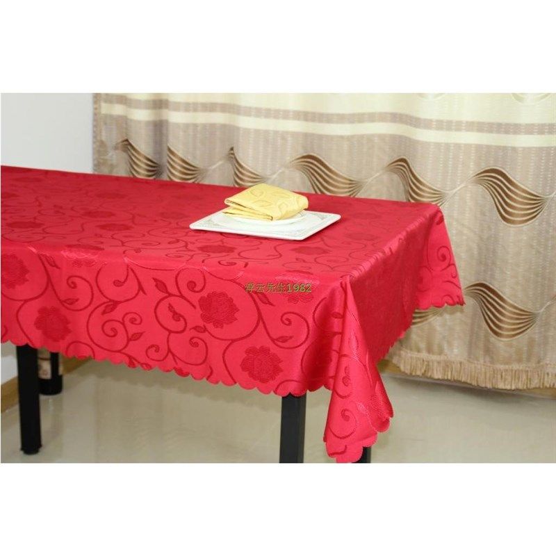 酒店台布家居布艺饭店餐桌布家用桌布茶几布圆桌布勾花牡丹,节庆用品/礼品,桌裙蓬蓬纱,淘宝优惠券,粉丝福利购,淘宝优惠卷