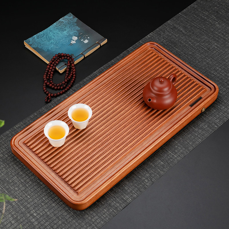 花梨木干泡盘家用茶海一体排水茶盘茶台功夫茶具托盘蓄水盘废水盘,餐饮具,茶盘,淘宝优惠券,粉丝福利购,淘宝优惠卷