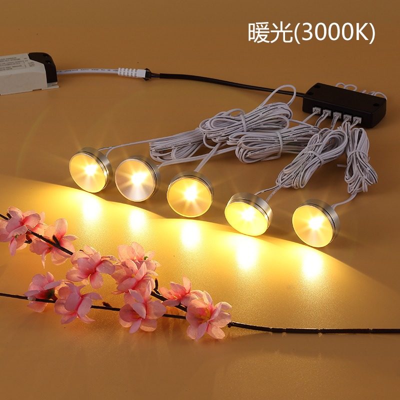 LED超薄1W明装小射灯展柜酒柜酒柜精品书柜灯手办模型散光彩色灯,家装灯饰光源,明装射灯,淘宝优惠券,粉丝福利购,淘宝优惠卷