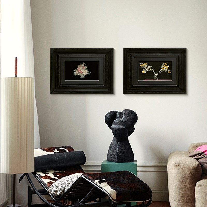 中古风客厅装饰画新中式卧室床头画法式浪漫小众古典艺术餐厅壁画,家居饰品,现代装饰画,淘宝优惠券,粉丝福利购,淘宝优惠卷