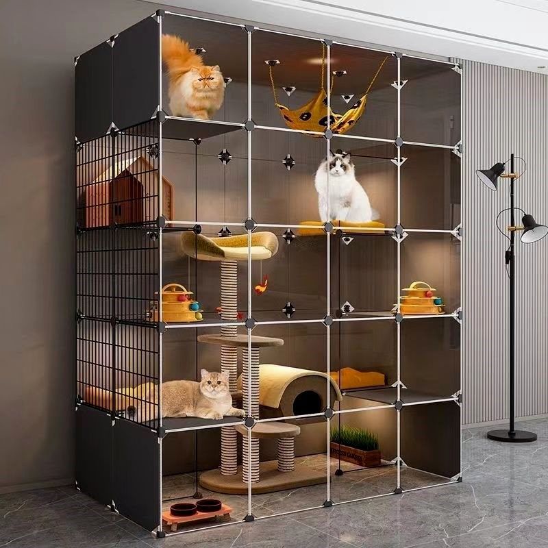 猫笼子超大自由空间混色双搭家用室内猫咪猫窝猫屋猫别墅,宠物/宠物食品及用品,猫笼子/猫别墅,淘宝优惠券,粉丝福利购,淘宝优惠卷