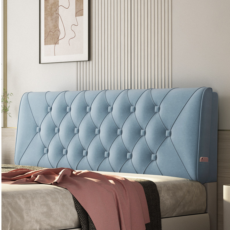 婴儿绒床头靠背软包床靠背垫榻榻米自粘可拆洗海绵实木大双人轻00,居家布艺,床头靠垫,淘宝优惠券,粉丝福利购,淘宝优惠卷