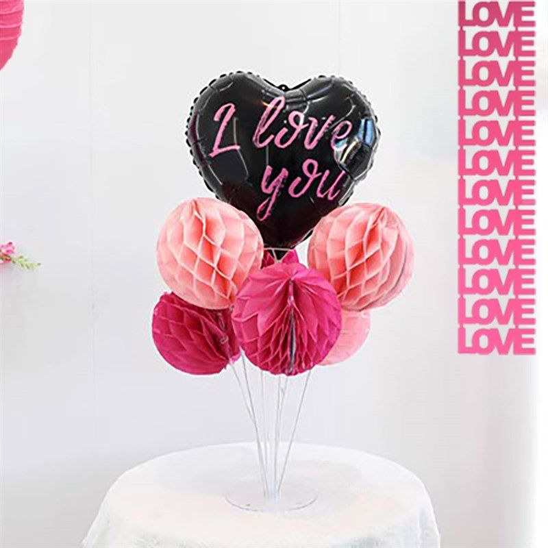 婚房布置装饰套装男女方主卧室酒店结婚新房喜字蜂窝球气球桌飘,节庆用品/礼品,婚房装扮用品,淘宝优惠券,粉丝福利购,淘宝优惠卷