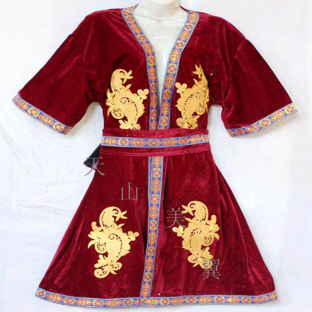 新疆维吾尔族舞台装长款马甲配饰舞蹈演出服装民族特色袷袢腰带,男装,其他民族服装,淘宝优惠券,粉丝福利购,淘宝优惠卷