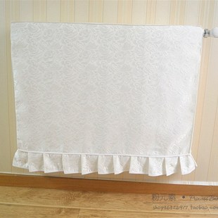 暖气片罩布艺暖气罩全包暖气片套防尘罩防熏黑墙罩防尘套成品定制