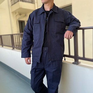 秋冬纯棉国网电力工作服套装男电焊防烫工装长袖加厚劳保服可绣字