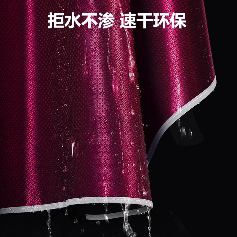 新款三人电动车雨衣加厚长款全身防暴雨单双人电瓶摩托车亲子雨披