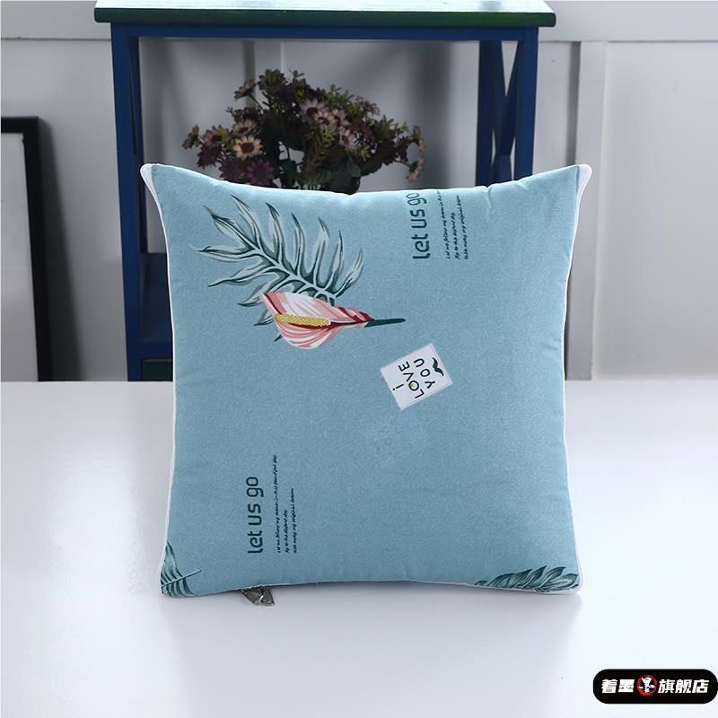 纯棉多功能车内抱枕被子两用网红男加厚靠垫被抱枕套一体毯子可爱,居家布艺,抱枕被,淘宝优惠券,粉丝福利购,淘宝优惠卷