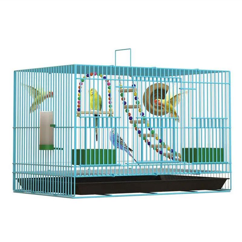 新型鸟笼子鹦鹉专用特大号带厕所户外八哥画眉绣眼百灵金属小鸟笼