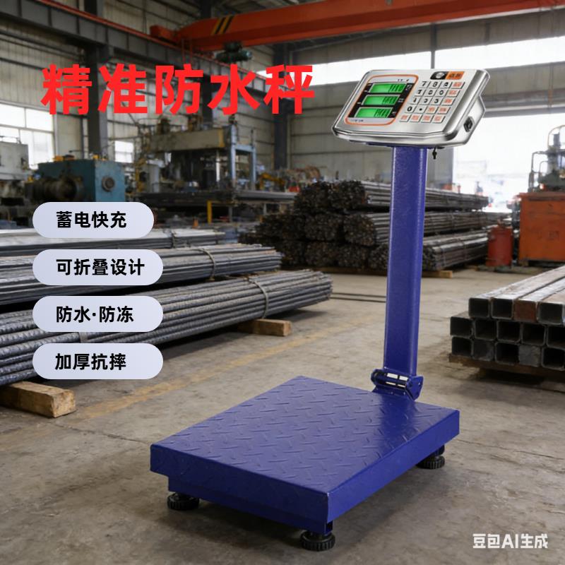 大红色鹰电子秤商用100公斤精准电子秤重小型台秤300kg摆摊家用磅