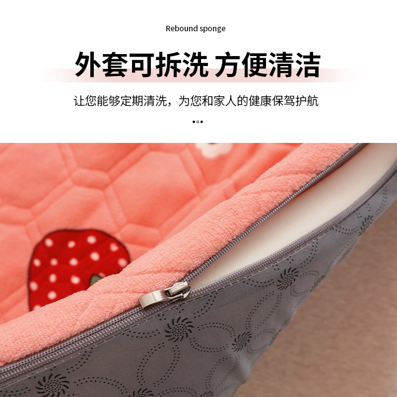 加厚床边地毯防摔婴儿宝宝爬行垫儿童房间打地铺地垫可拆洗水洗