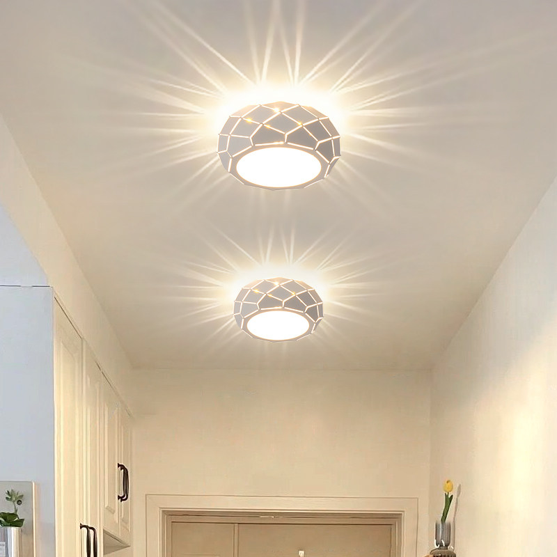 过道灯走廊灯具现代简约门厅入户玄关灯创意led阳台灯吸顶灯125H
