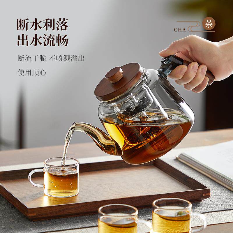玻璃煮茶壶2025新款电陶炉围炉煮茶器套装家用泡茶壶耐高温烧水壶