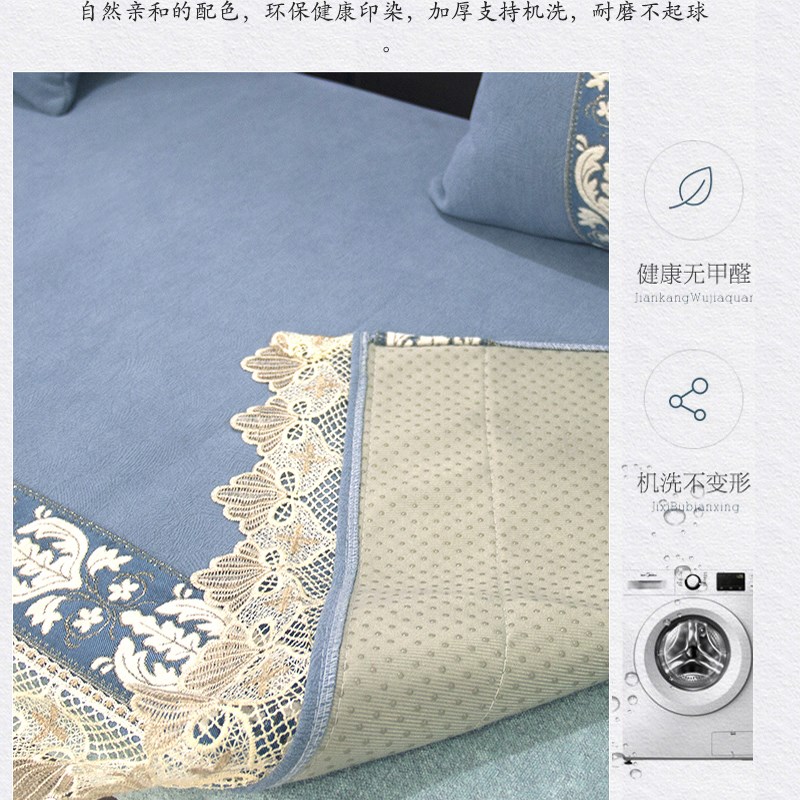 四季盖布防滑红木家具沙发坐垫套实木沙发垫子罗汉床罩沙发巾定做