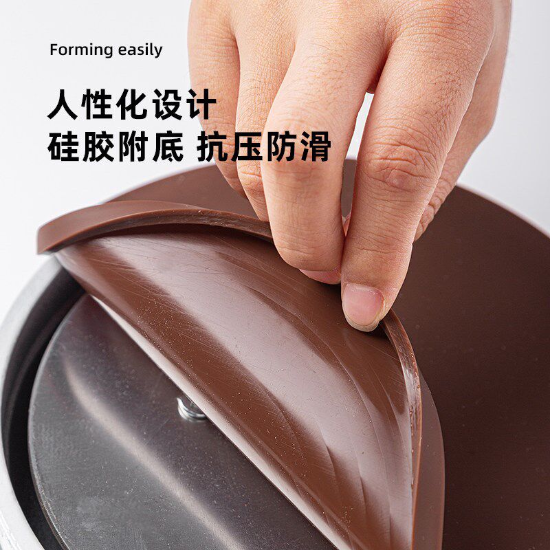 适用三能铝合金蛋糕转盘商用裱花台转台生日旋转托盘抹面套装12寸
