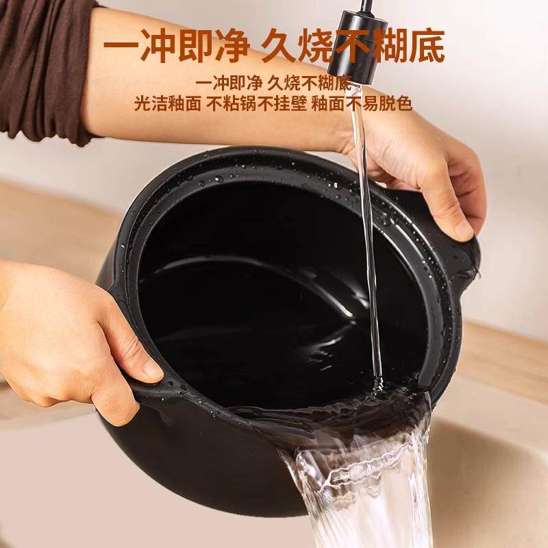 景德镇砂锅炖锅燃气陶瓷煲汤沙锅家用耐高温糖水煲沙锅石锅煲仔饭