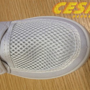 PU软底帆布网面粘扣鞋 防静电鞋 防尘透气无尘洁净工作鞋洁净室用