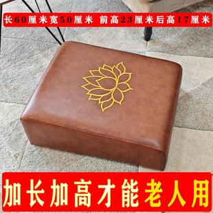 拜佛凳佛墩礼佛凳磕头凳垫打坐垫寺庙用家用拜垫方凳圆垫禅修垫