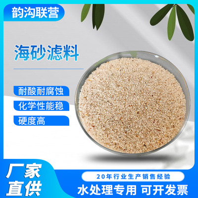粗砾细砾海砂 污水水处理过滤砂海沙河砂颗粒填充水处理 海砂滤料