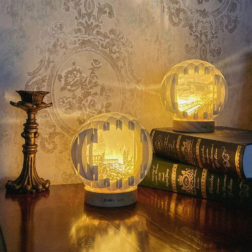 千山博物馆3d立体纸雕灯送女生情侣创意走心礼物光影小夜灯定制