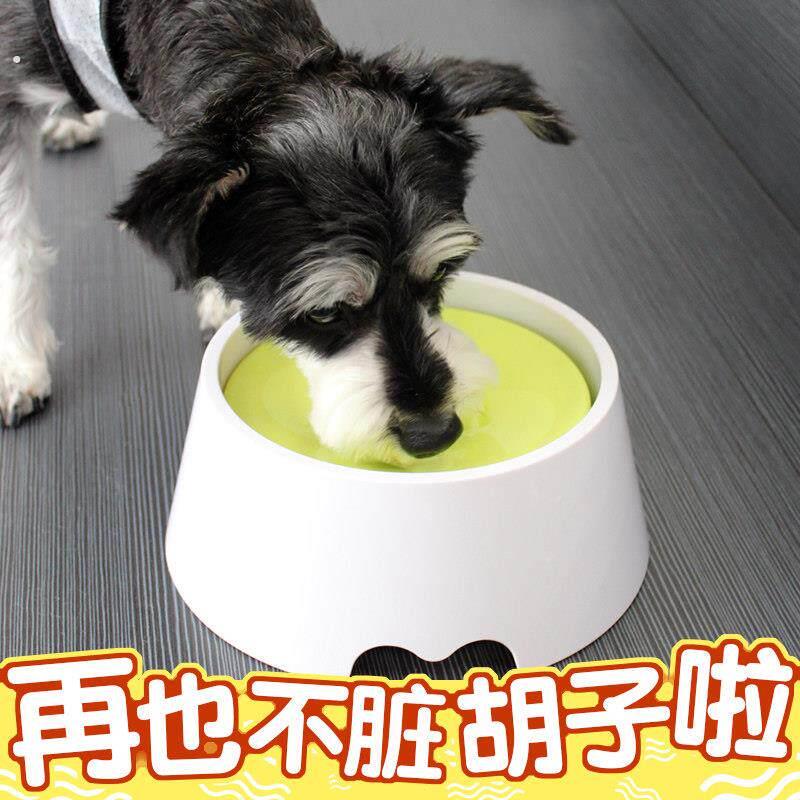 不湿嘴水碗不脏胡子碗狗喝水器水盆猫悬浮水碗喝水猫水盆宠物饮水
