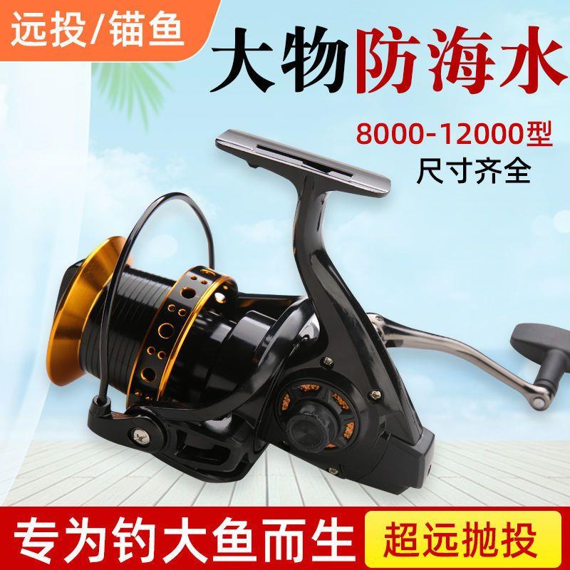 名伦狼王渔轮防海水金属远投轮锚鱼轮卷线器抛竿海竿海钓轮鱼线轮