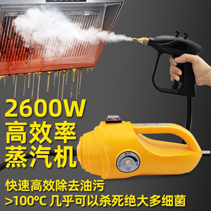 高温高压蒸汽清洁机家用小型厨房空调抽油烟机家电清洗消毒一体机