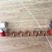 机房接地汇流排40 300 接地铜排等电位连接母排 紫铜接地汇流排