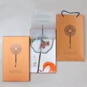 扇子古风女苏绣双面绣云锦特色中国风工艺品团扇送老外礼物外国人