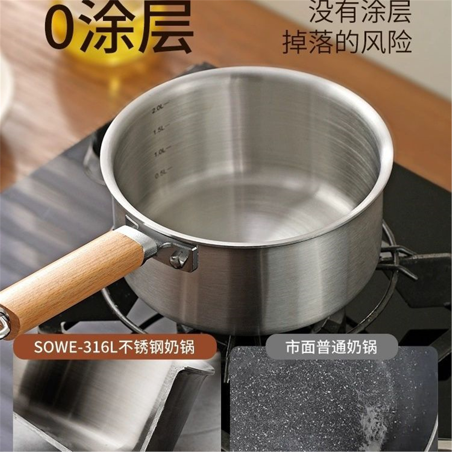 316L食品级无涂层不锈钢辅