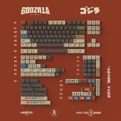 指尖文创怪兽哥斯拉ip联名键帽微笑高度电竞游戏炫酷桌搭装 键盘