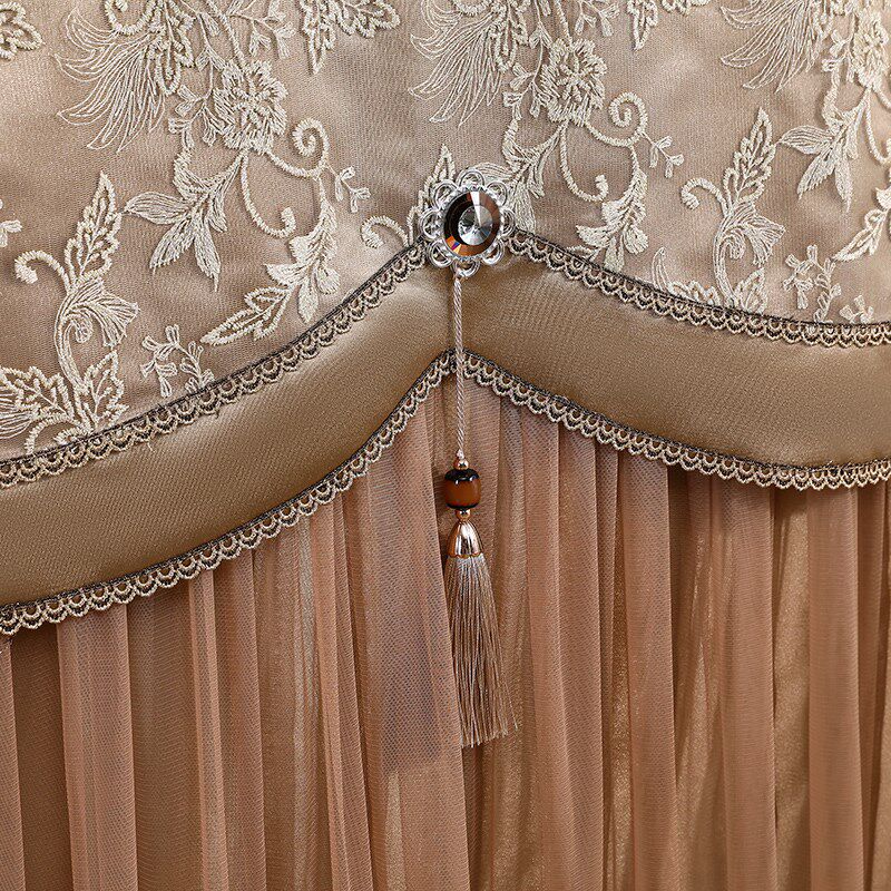 电视机防尘罩轻奢65寸75寸液晶电视机罩台式挂式通用盖布2024新款