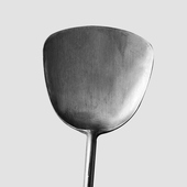 蛋饺手工老式 大号铁勺长柄家用不沾铁锅铲炒菜铲子一体锻造铸铁勺