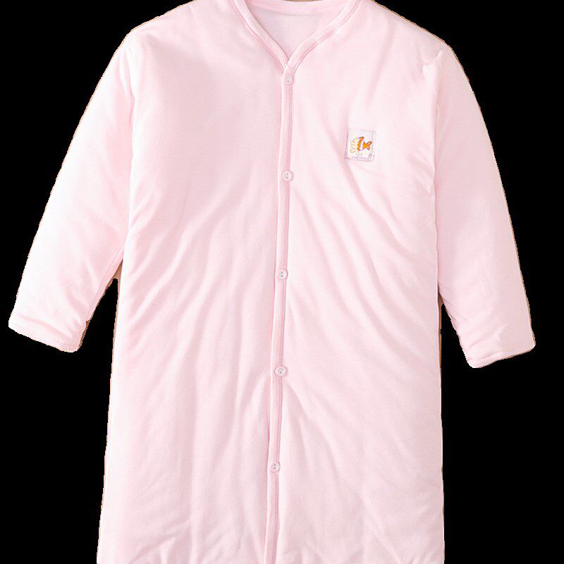 女童睡袍冬季纯棉长袖睡袋儿童保暖睡衣中大童夹棉长款家居服加厚