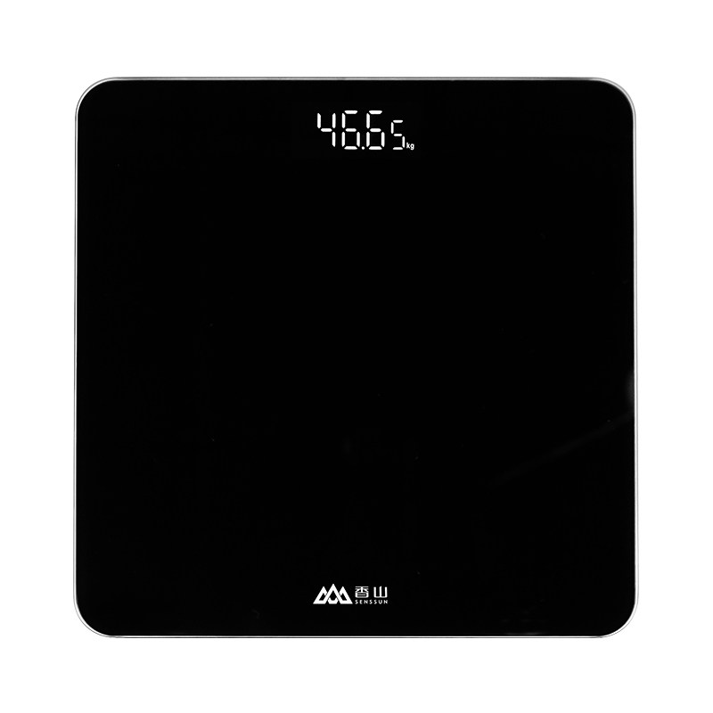 香山新款电子称家用健康小型精准的智能宿舍人体耐用体重秤重计
