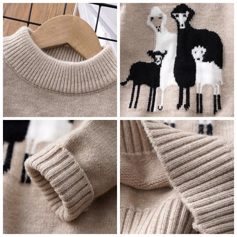 男童毛衣薄款2025春季新款儿童春秋线衣中大童男孩打底针织衫洋气