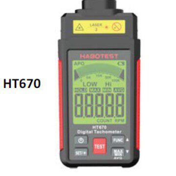 HT670HT671华博新品光电接触式转速表
