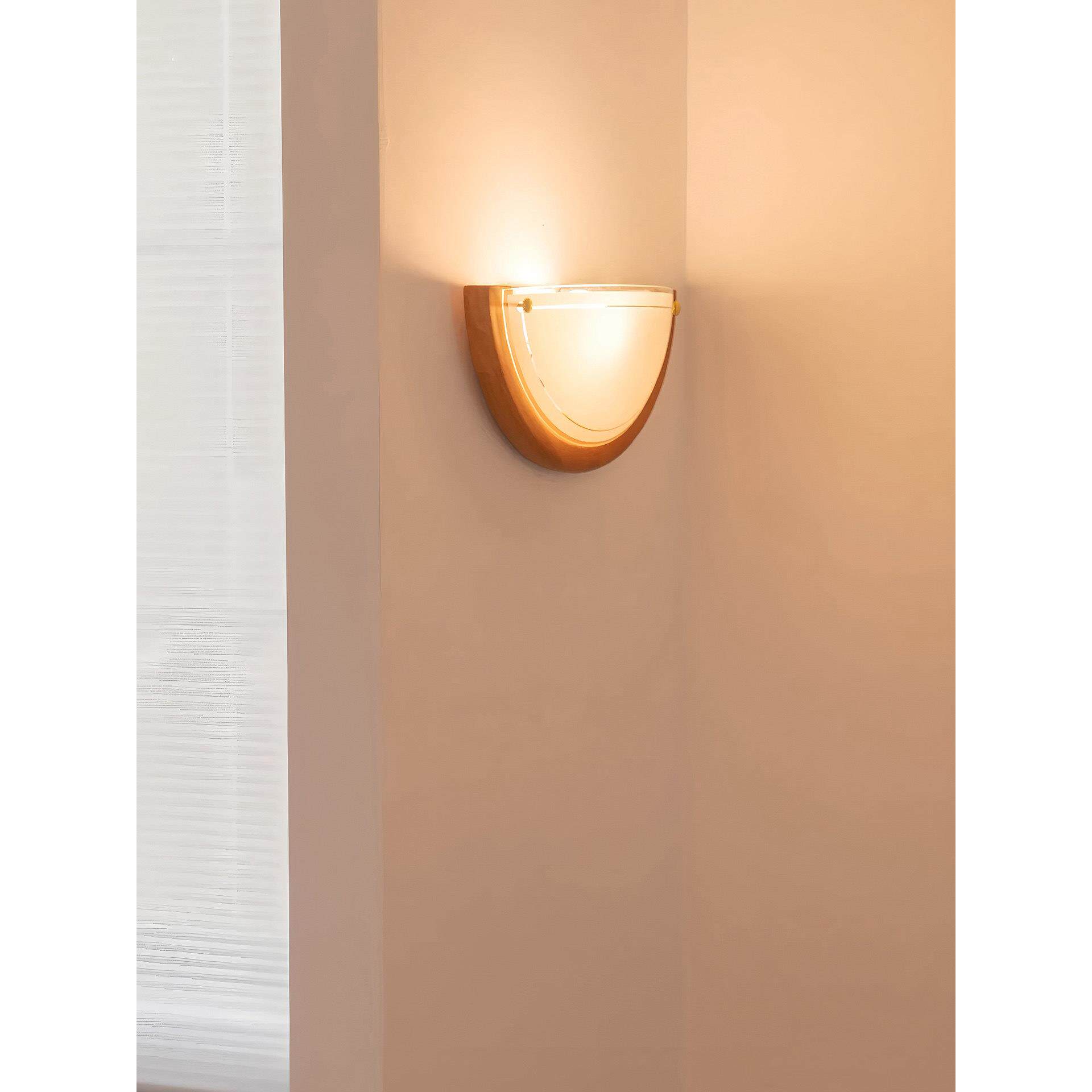 法式中古壁灯胡桃木色设计师覆古实木镜前灯玄关走廊卧室床头灯