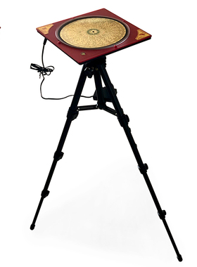 罗盘老式盘高精度专业三元三合综合盘激光罗盘三脚架便携折叠支架