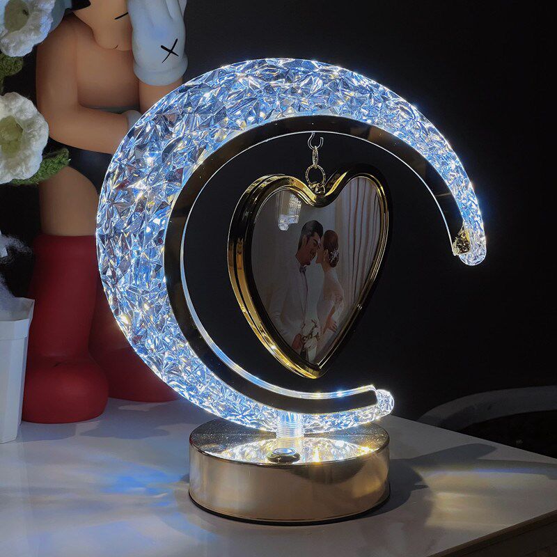 创意结婚礼物卧室床头灯新婚礼物红色婚房台灯婚礼夜灯结婚长明灯