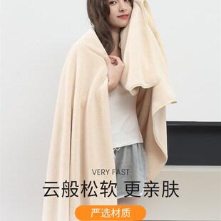 大浴巾一对装 大人家用比纯棉全棉吸水女男毛巾情侣裹巾 2023新款