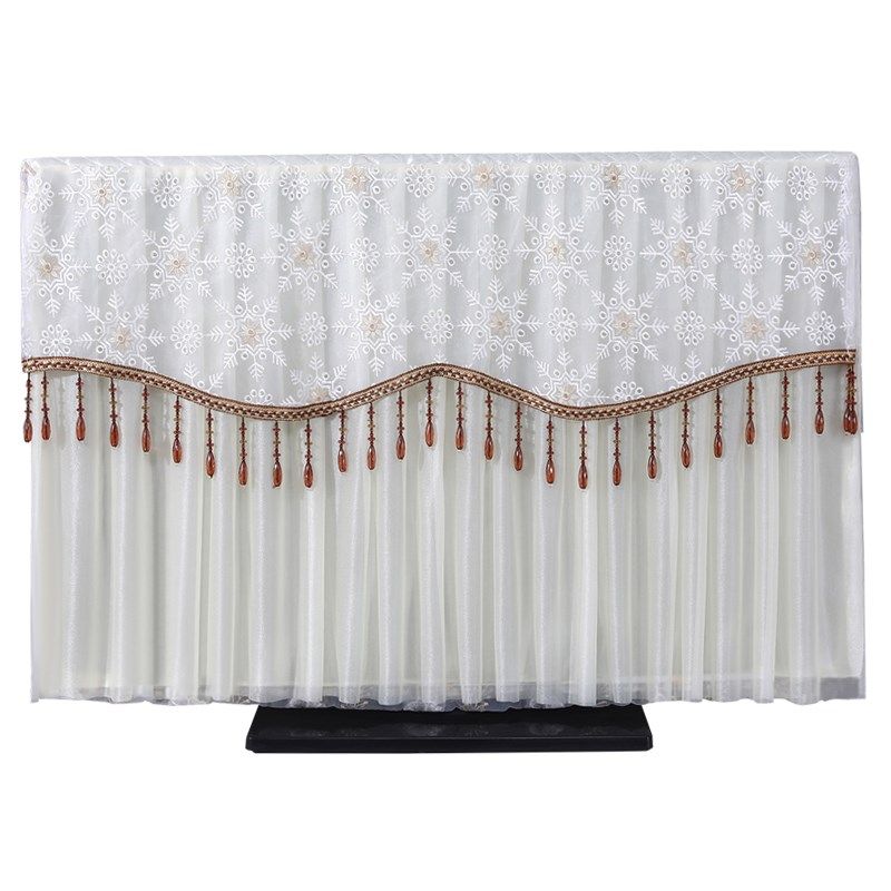 电视机防尘罩2024新款55寸65寸75寸英寸壁挂式保护罩电视罩套盖布