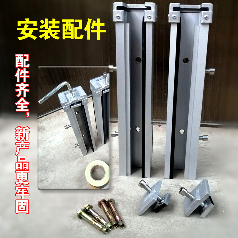 厂家直销防汛防洪铝合金板防洪挡水板防汛挡水板移动组合式挡水板