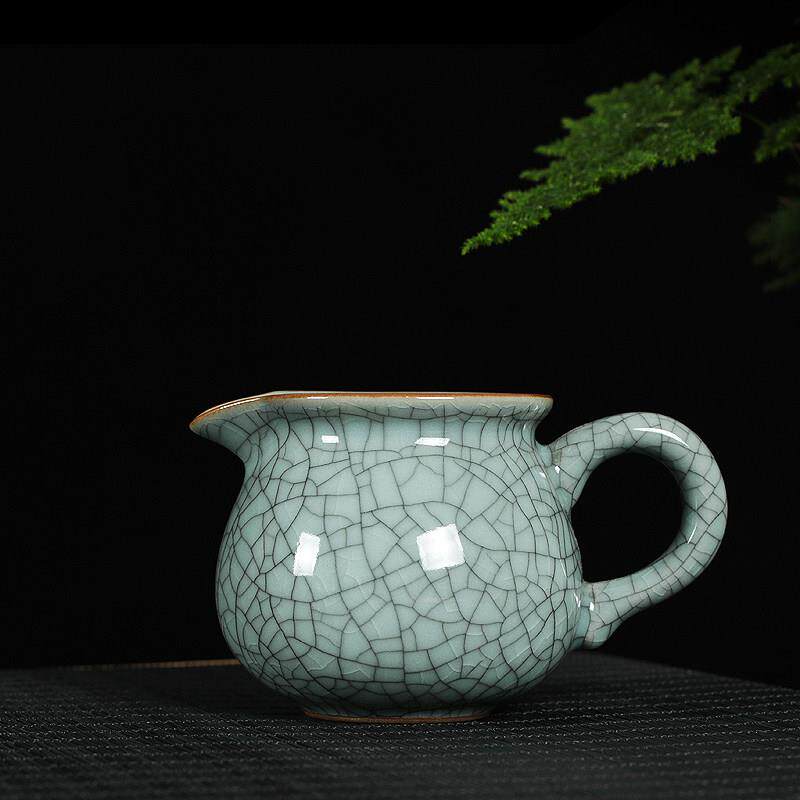 青瓷公道杯匀杯哥窑冰裂龙泉陶瓷功夫茶具配件分茶器茶海茶道零配