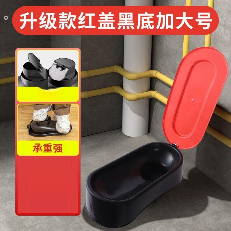 非一次性马桶装修临时蹲便器塑料施工坐便器小便成人工地简易马桶